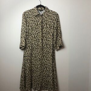 Seventy Venezia leopard print dress